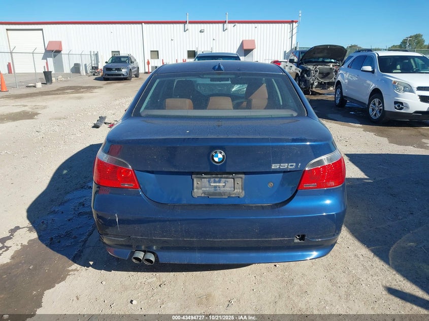 2005 BMW 530I VIN: WBANA73515B819823 Lot: 43494727