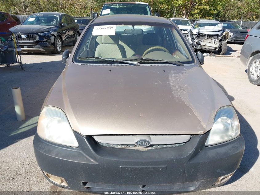 2004 Kia Rio VIN: KNADC125446310658 Lot: 43494737