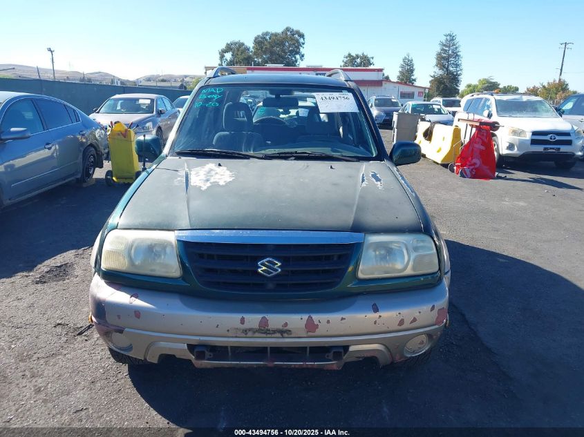 2002 Suzuki Grand Vitara Jlx/Limited VIN: JS3TD62V524153077 Lot: 43494756