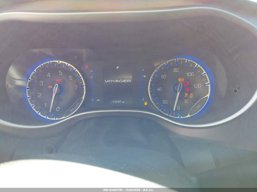 2020 Chrysler Voyager Lxi VIN: 2C4RC1DG1LR146980 Lot: 43494790