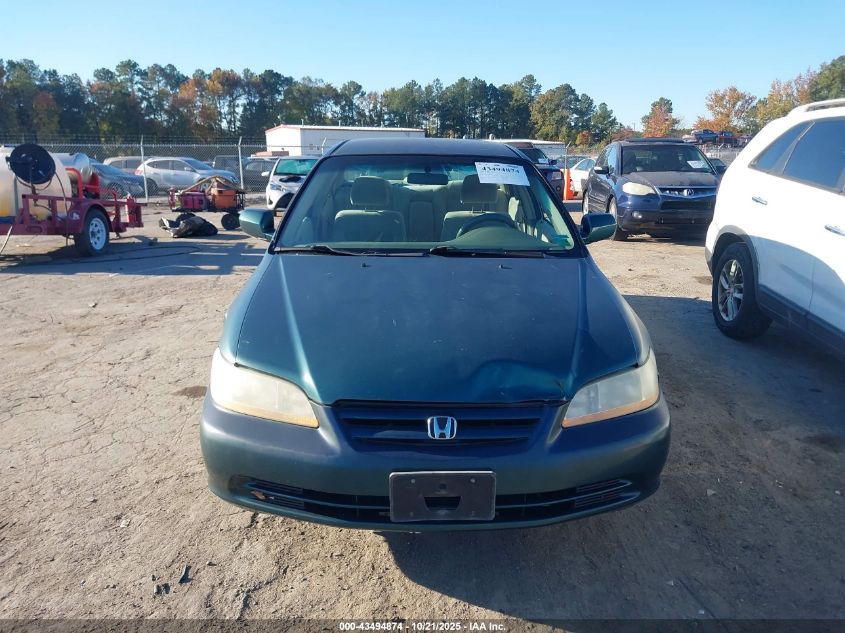 2002 Honda Accord 2.3 Lx VIN: 1HGCG56482A108025 Lot: 43494874