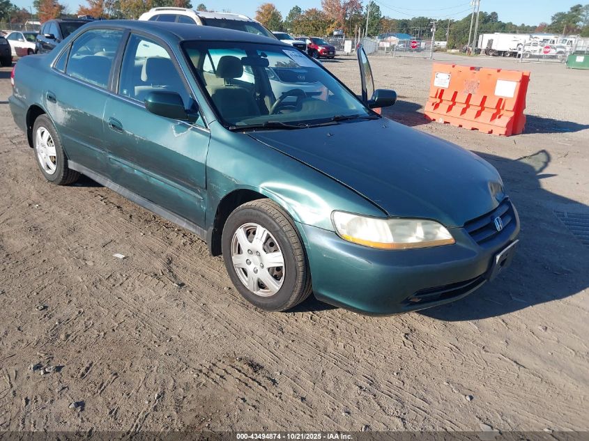 2002 Honda Accord 2.3 Lx VIN: 1HGCG56482A108025 Lot: 43494874
