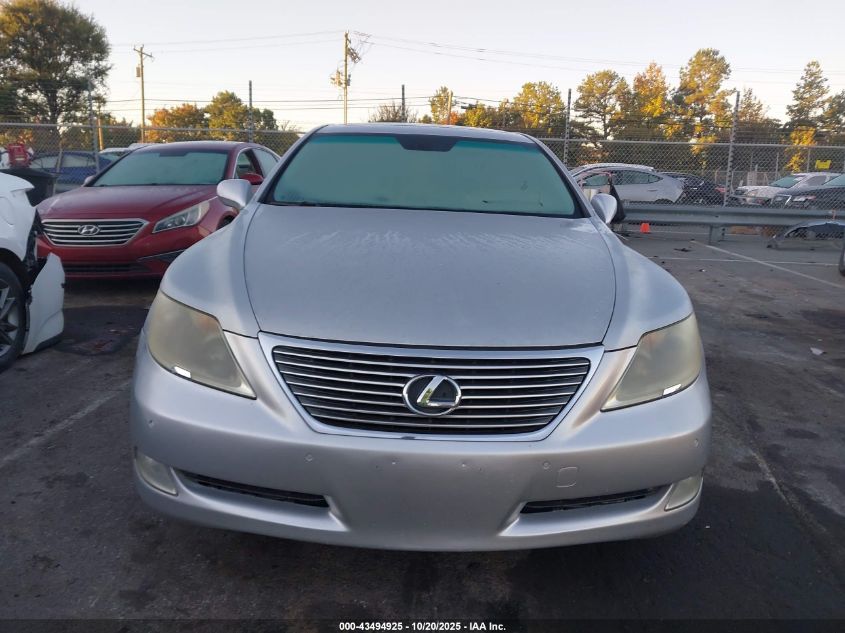 2009 Lexus Ls 460 VIN: JTHBL46F195086033 Lot: 43494925