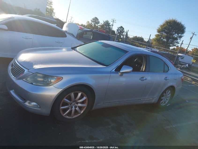 2009 Lexus Ls 460 VIN: JTHBL46F195086033 Lot: 43494925