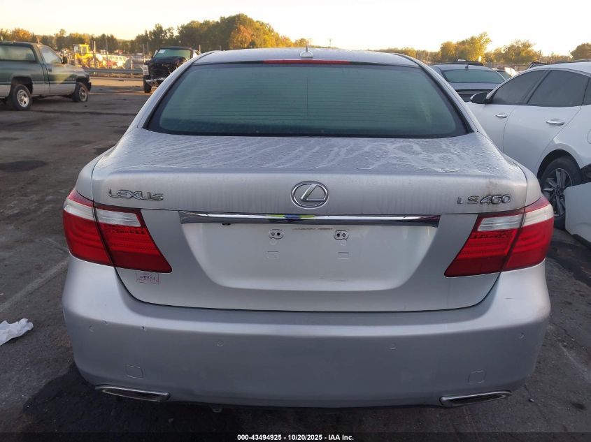 2009 Lexus Ls 460 VIN: JTHBL46F195086033 Lot: 43494925
