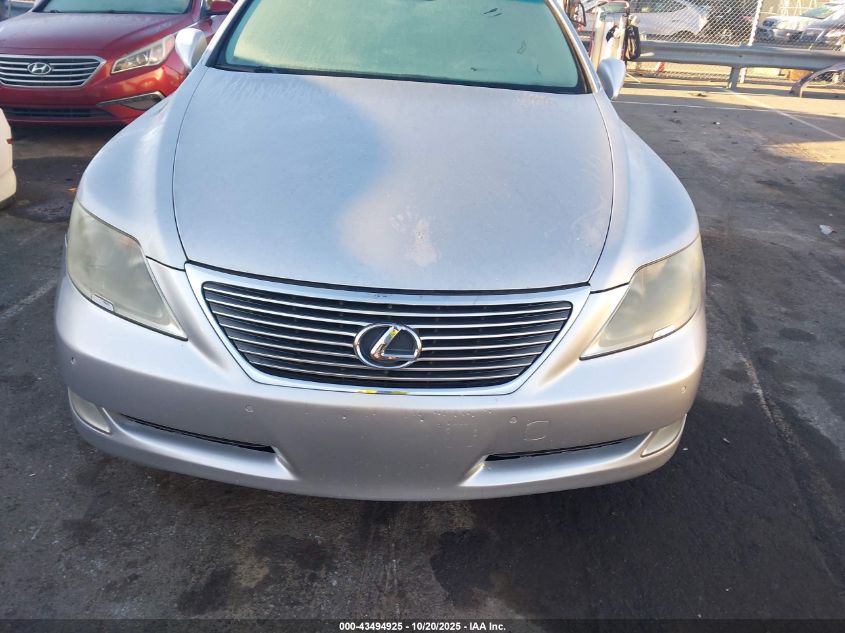 2009 Lexus Ls 460 VIN: JTHBL46F195086033 Lot: 43494925