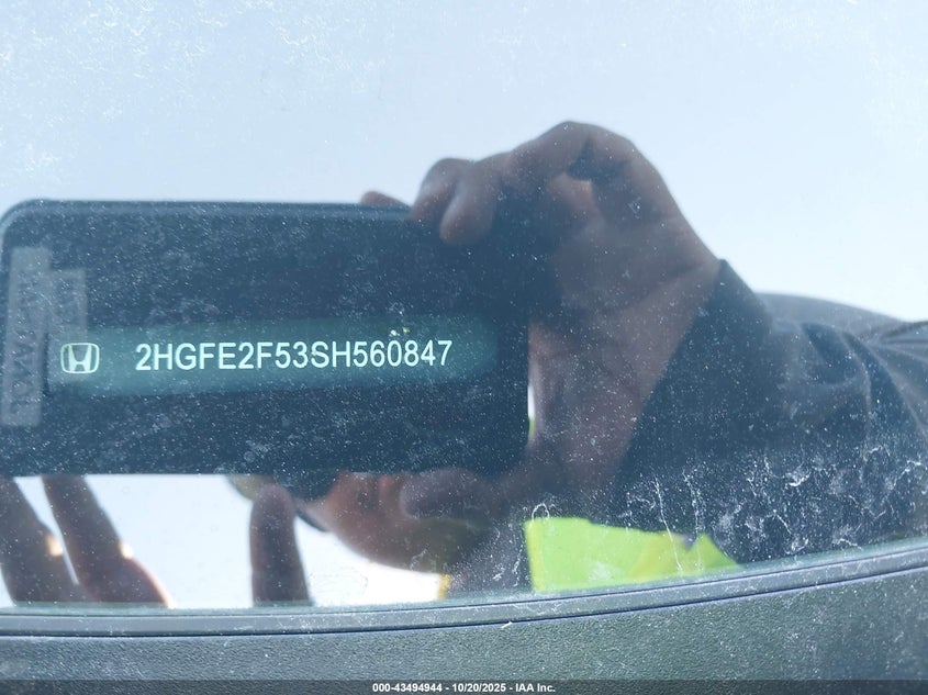 2025 HONDA CIVIC SPORT 2HGFE2F53SH560847