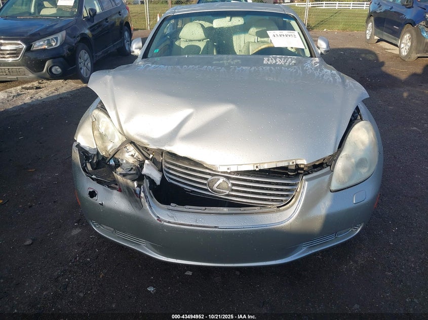 2002 Lexus Sc 430 VIN: JTHFN48Y220029529 Lot: 43494952