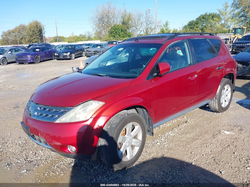 JN8AZ08W37W632411 2007 NISSAN MURANO photo no. 2