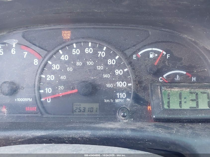 2003 Chevrolet Tracker Hard Top Base VIN: 2CNBJ13C036950979 Lot: 43494995