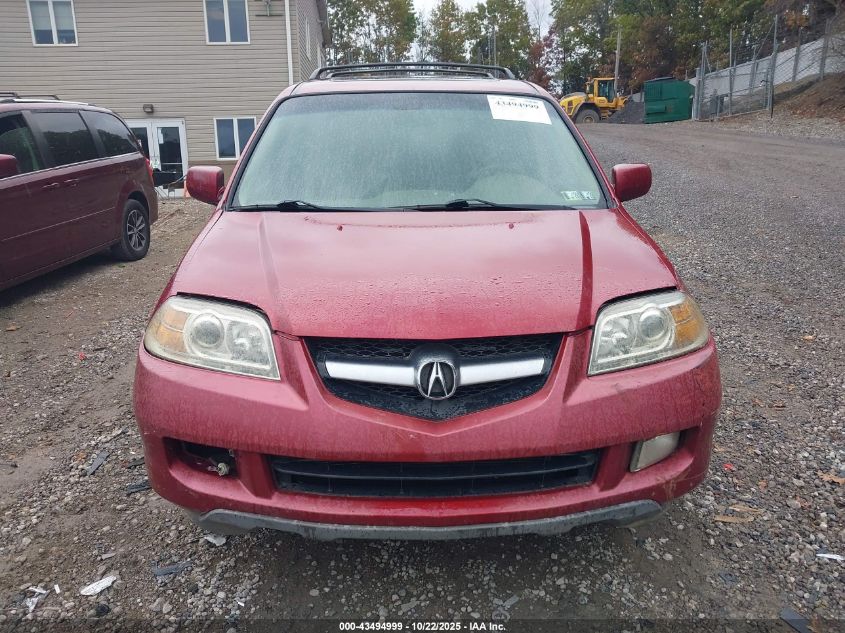 2005 Acura Mdx VIN: 2HNYD18905H531129 Lot: 43494999