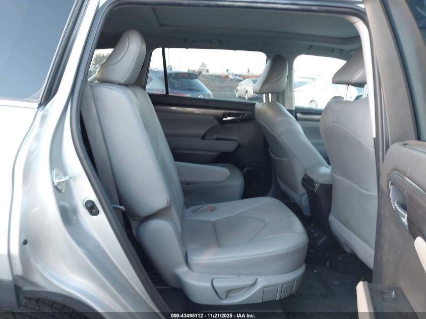 2021 Toyota Highlander Platinum VIN: 5TDFZRAHXMS063733 Lot: 43495112