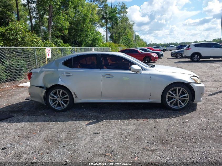 2008 Lexus Is 250 VIN: JTHBK262382061509 Lot: 43495145