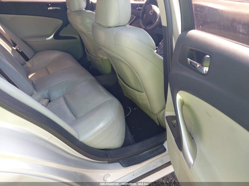 2008 Lexus Is 250 VIN: JTHBK262382061509 Lot: 43495145