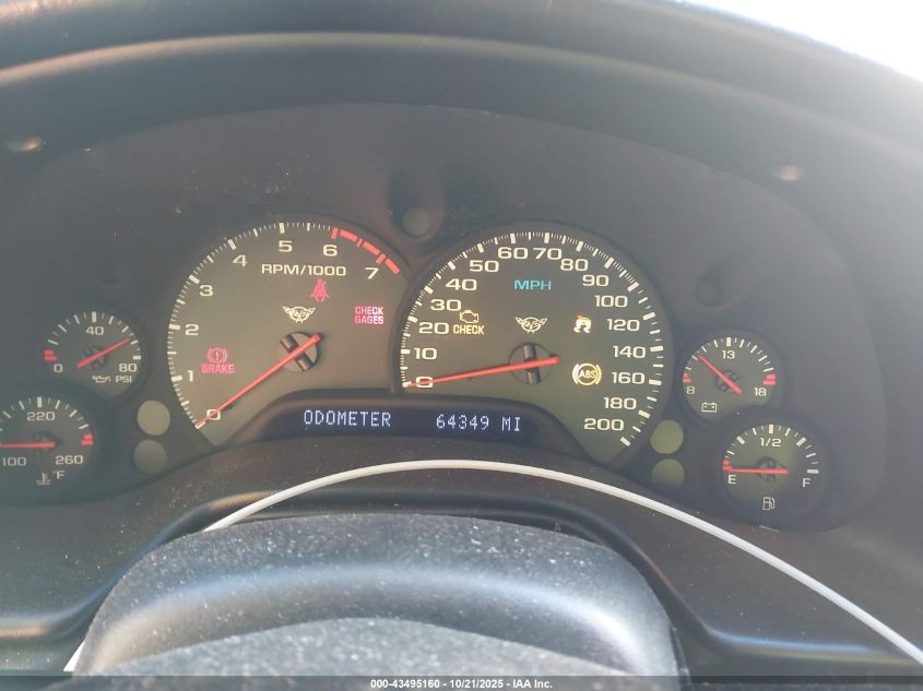 1997 Chevrolet Corvette VIN: 1G1YY22G0V5106534 Lot: 43495160