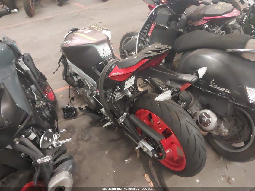 2025 Aprilia Rs 457 black null gasoline ZD4XEUA02S6002682 photo #4