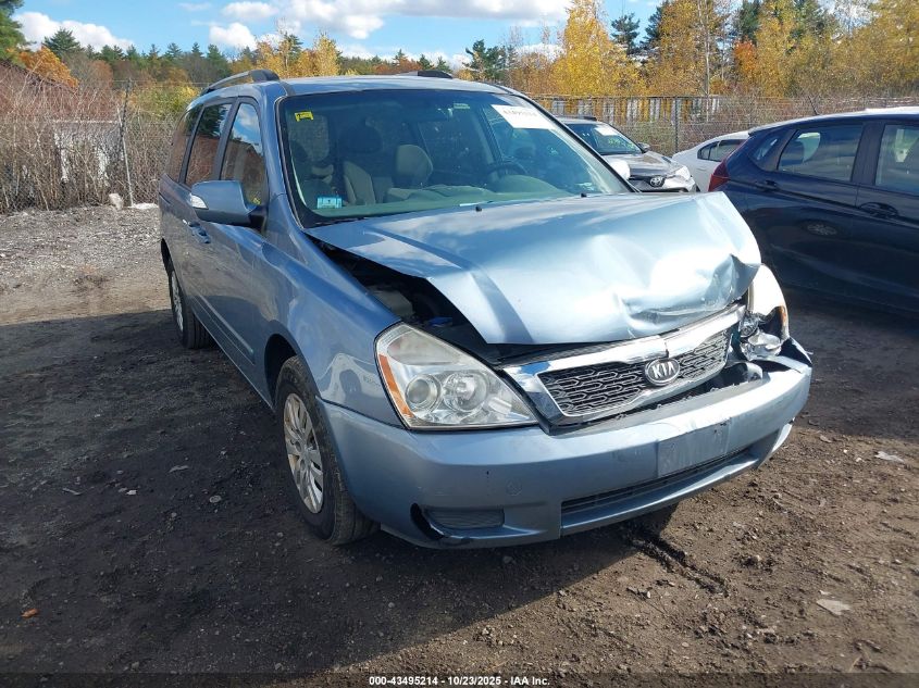 2011 Kia Sedona Lx VIN: KNDMG4C75B6372382 Lot: 43495214
