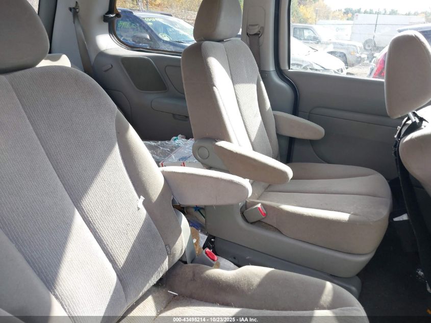 2011 Kia Sedona Lx VIN: KNDMG4C75B6372382 Lot: 43495214