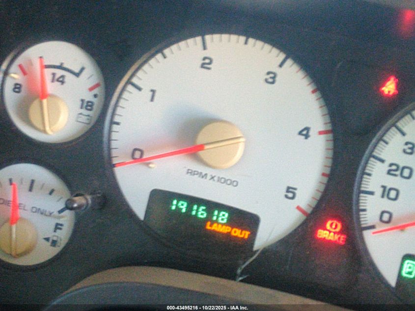 2003 Dodge Ram 2500 Slt/Laramie/St VIN: 3D7KU28663G740918 Lot: 43495216