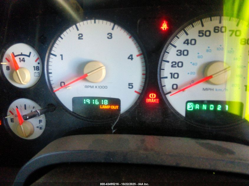 2003 Dodge Ram 2500 Slt/Laramie/St VIN: 3D7KU28663G740918 Lot: 43495216