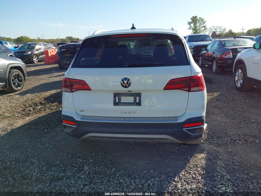 2022 VOLKSWAGEN TAOS 1.5T SE 3VVRX7B28NM091650
