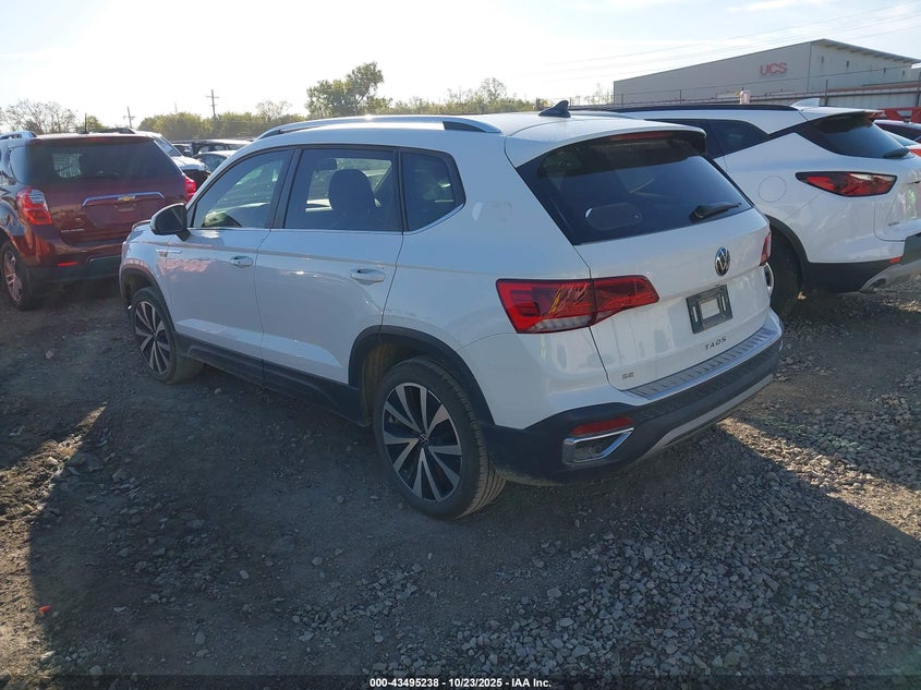 2022 VOLKSWAGEN TAOS 1.5T SE 3VVRX7B28NM091650