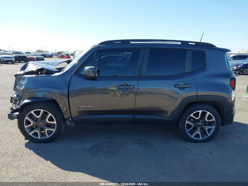 2018 Jeep Renegade Latitude Fwd VIN: ZACCJABB4JPJ27521 Lot: 43495271