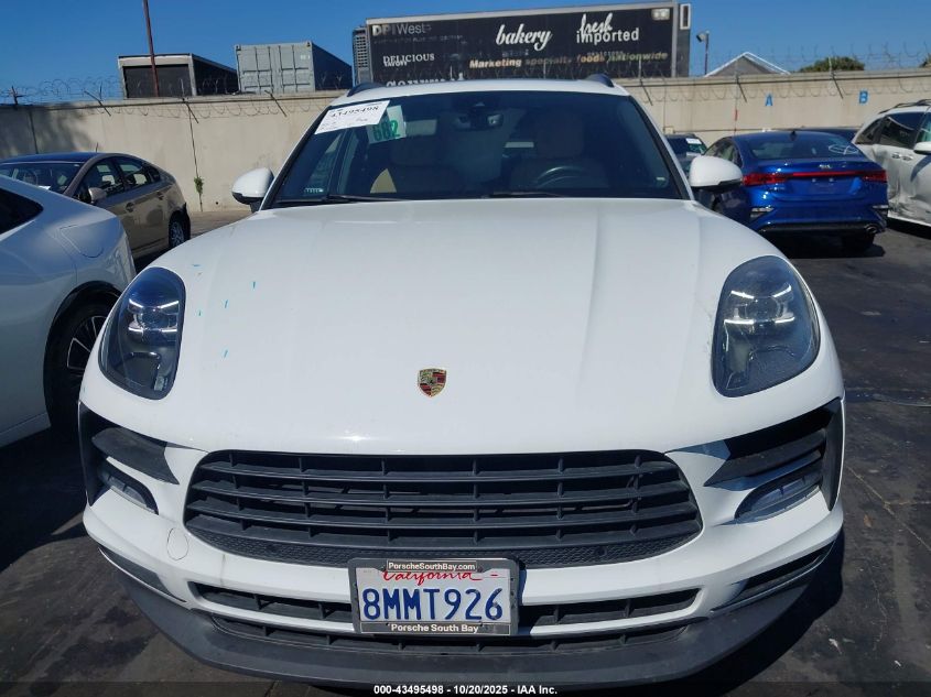 2019 Porsche Macan VIN: WP1AA2A52KLB04772 Lot: 43495498