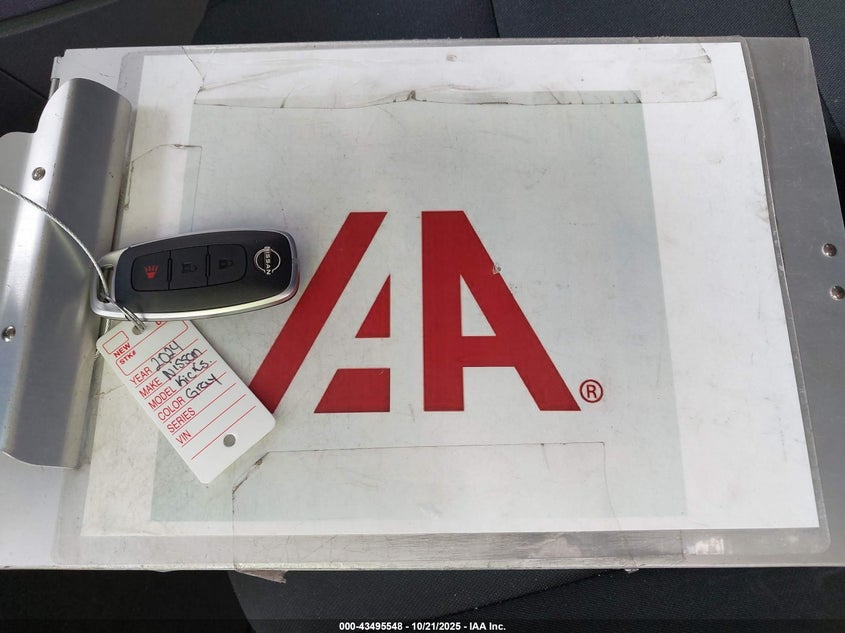 2024 NISSAN KICKS S XTRONIC CVT 3N1CP5BV5RL580718