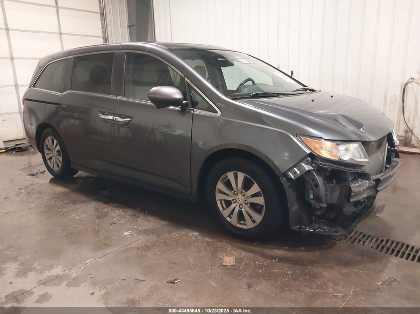 2016 HONDA ODYSSEY EX-L - 5FNRL5H6XGB113681