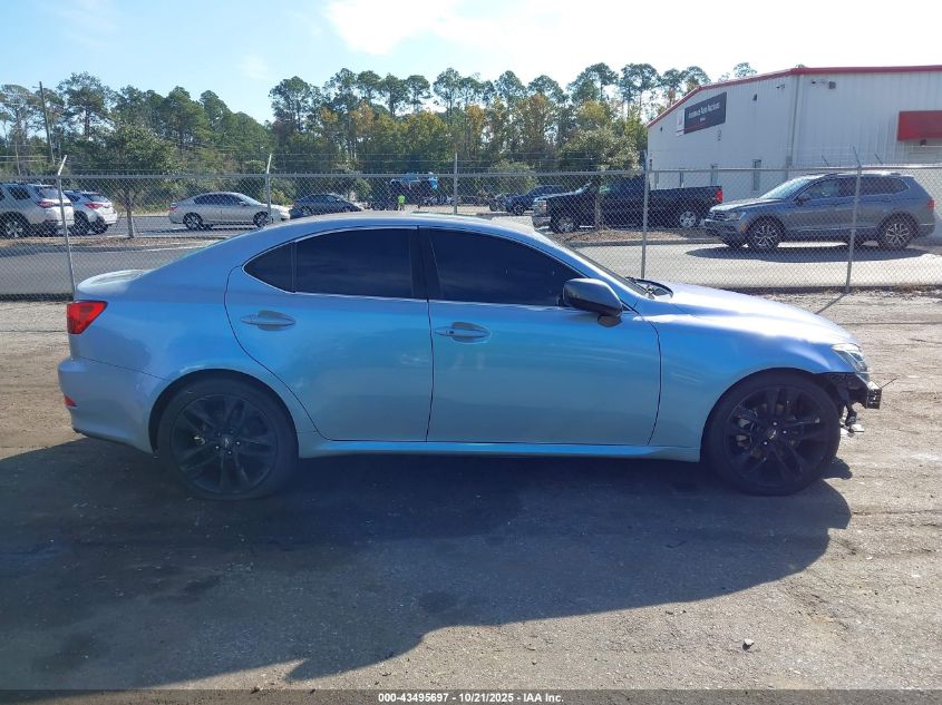 2007 Lexus Is 250 VIN: JTHBK262172042911 Lot: 43495697