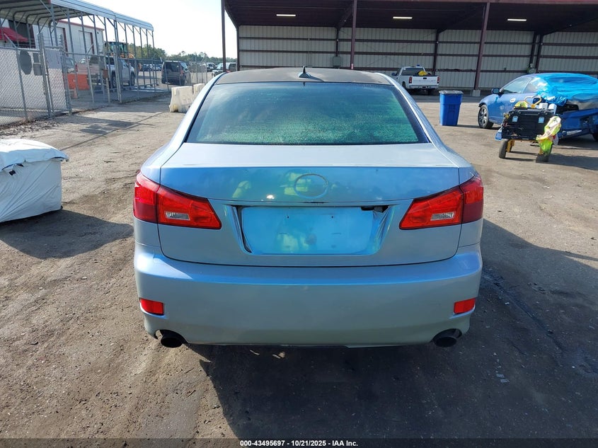 2007 Lexus Is 250 VIN: JTHBK262172042911 Lot: 43495697