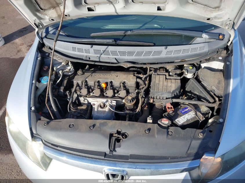 2007 Honda Civic Lx VIN: 1HGFA165X7L051144 Lot: 43495715