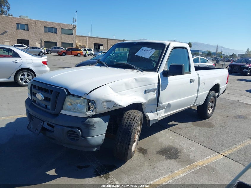 2008 Ford Ranger Xl/Xlt VIN: 1FTYR10D58PB16704 Lot: 43495732