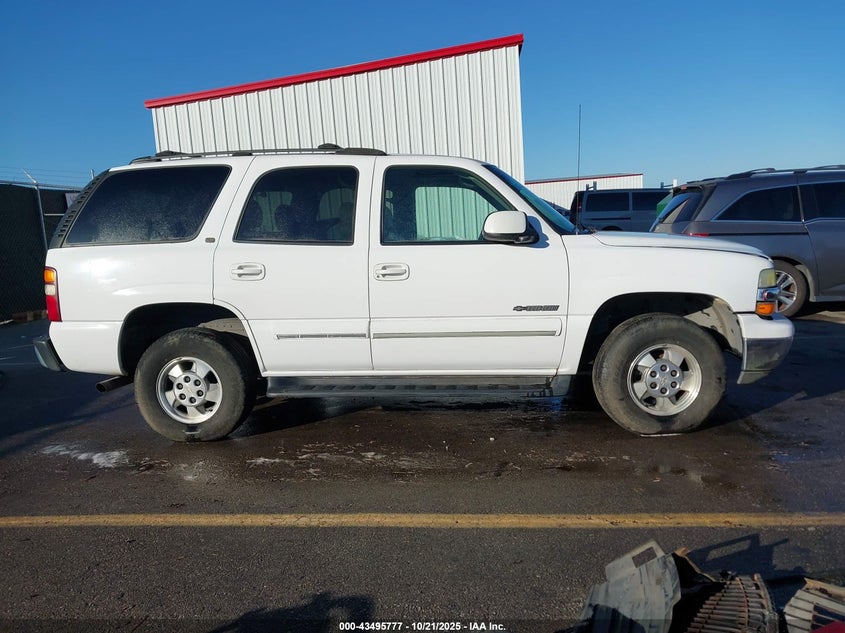 2001 Chevrolet Tahoe Lt VIN: 1GNEK13T01R222120 Lot: 43495777