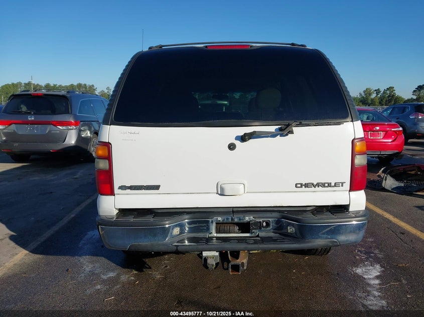 2001 Chevrolet Tahoe Lt VIN: 1GNEK13T01R222120 Lot: 43495777