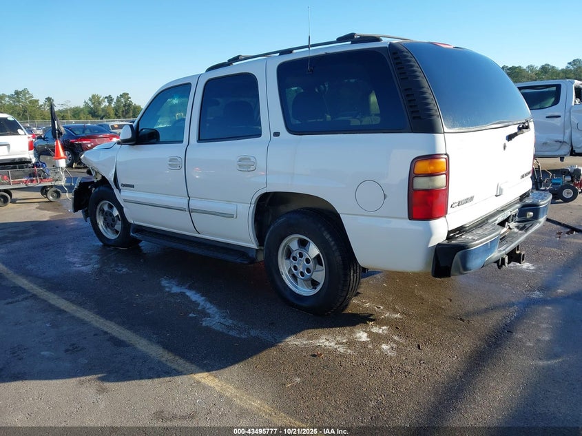 1GNEK13T01R222120 2001 CHEVROLET TAHOE photo no. 3