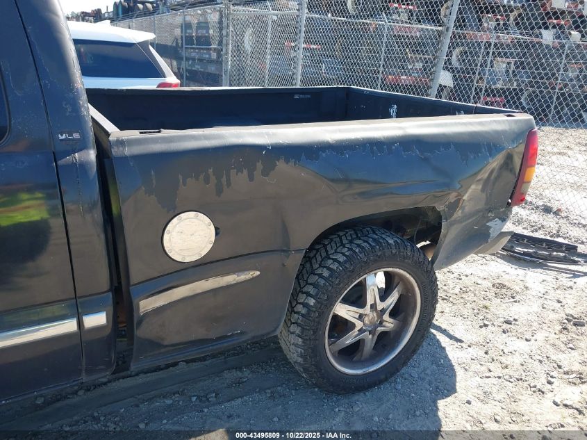 2002 GMC Sierra 1500 Sle VIN: 2GTEC19VX21165790 Lot: 43495809