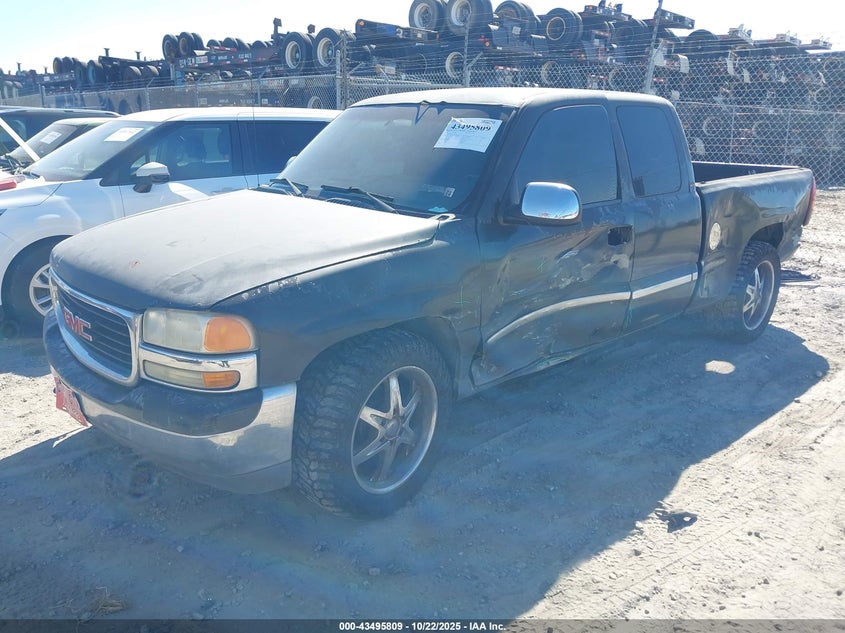 2002 GMC Sierra 1500 Sle 2GTEC19VX21165790 photo #3