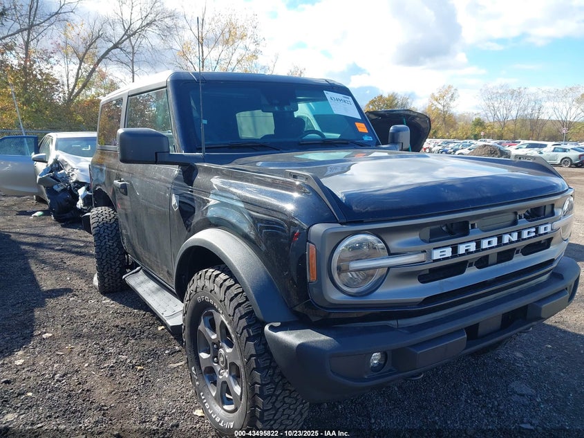2022 FORD BRONCO BIG BEND - 1FMDE5AP1NLB04963