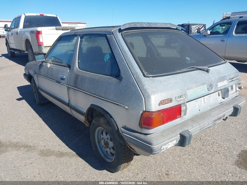 JF2AF53B7EE119463 1984 SUBARU LEONE photo no. 3
