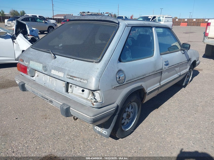 JF2AF53B7EE119463 1984 SUBARU LEONE photo no. 4