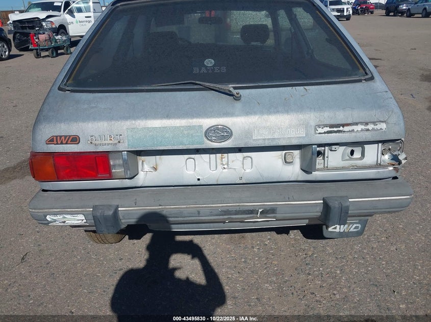 JF2AF53B7EE119463 1984 SUBARU LEONE photo no. 6