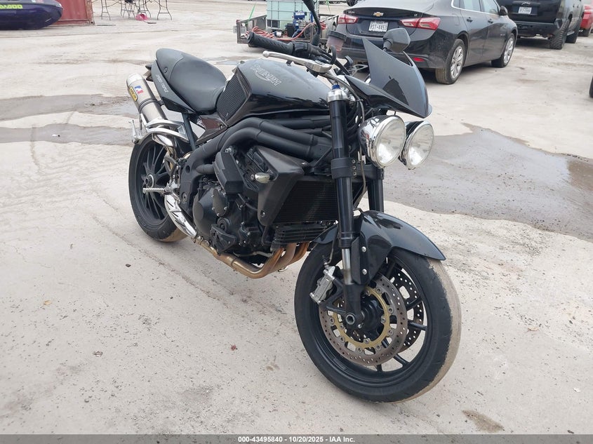 2010 TRIUMPH MOTORCYCLE SPEED TRIPLE - SMT500PK1AT426729
