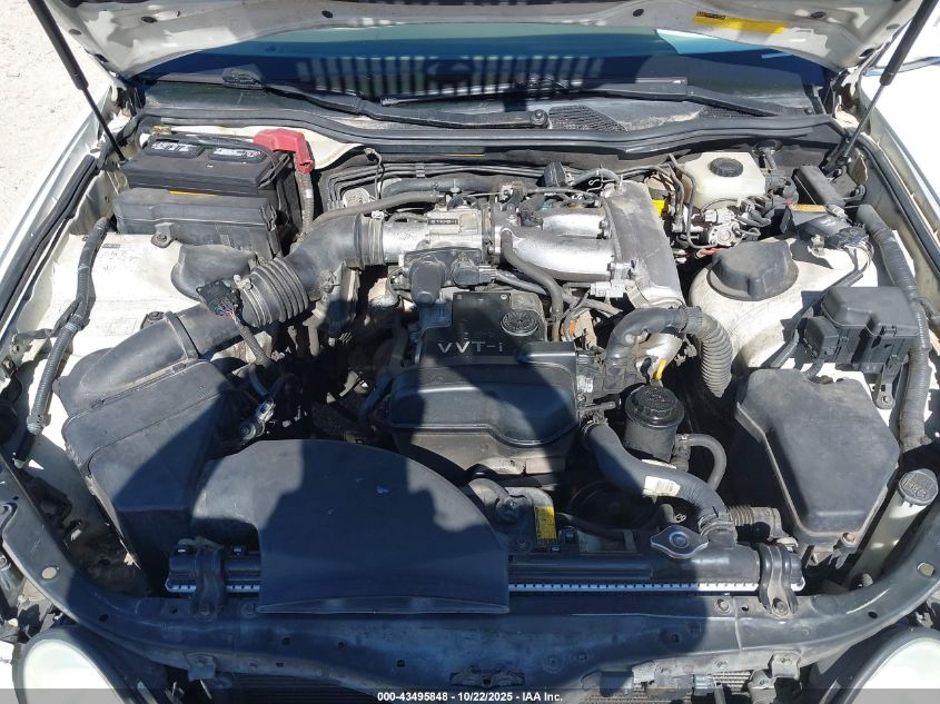 2001 Lexus Gs 300 VIN: JT8BD69SX10131232 Lot: 43495848