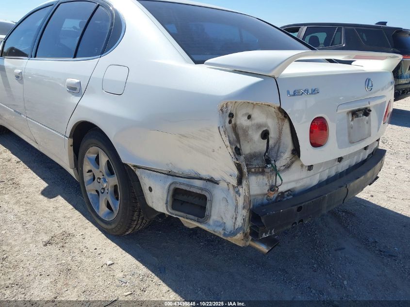 2001 Lexus Gs 300 VIN: JT8BD69SX10131232 Lot: 43495848