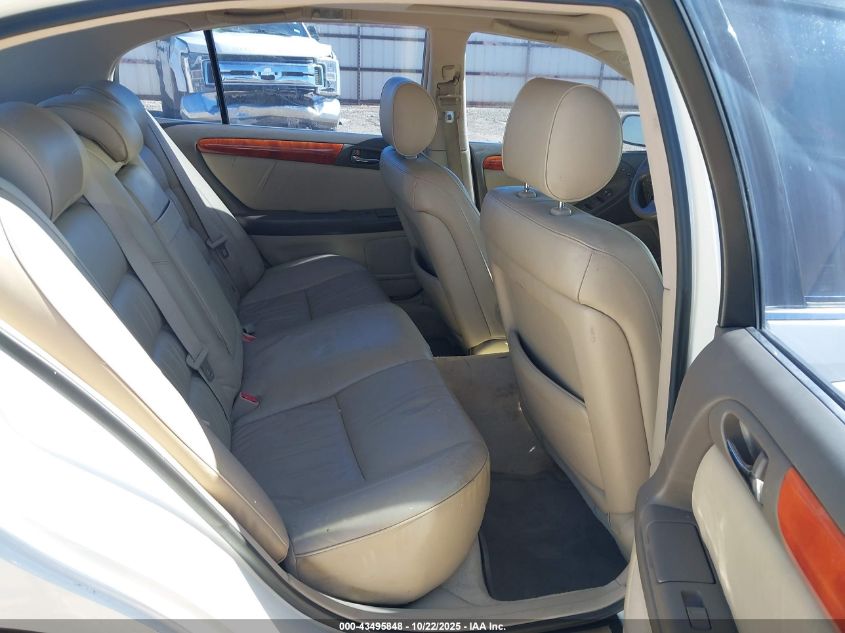 2001 Lexus Gs 300 VIN: JT8BD69SX10131232 Lot: 43495848