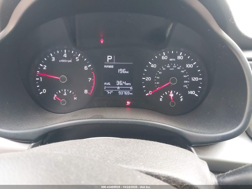 2020 Kia Rio S VIN: 3KPA24AD5LE296720 Lot: 43495928