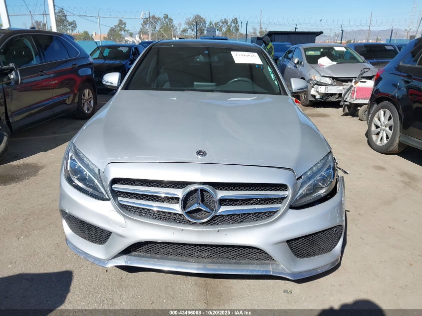 2018 Mercedes-Benz C 300 VIN: 55SWF4JB2JU279999 Lot: 43496068