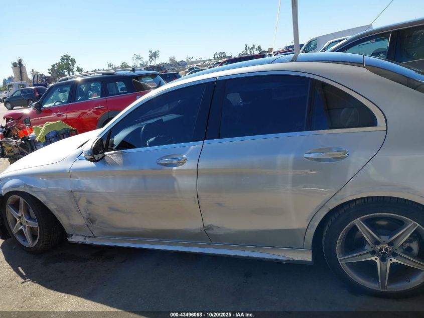 2018 Mercedes-Benz C 300 VIN: 55SWF4JB2JU279999 Lot: 43496068